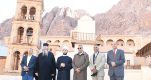 زيارة وزير الأوقاف لدير سانت كاترين