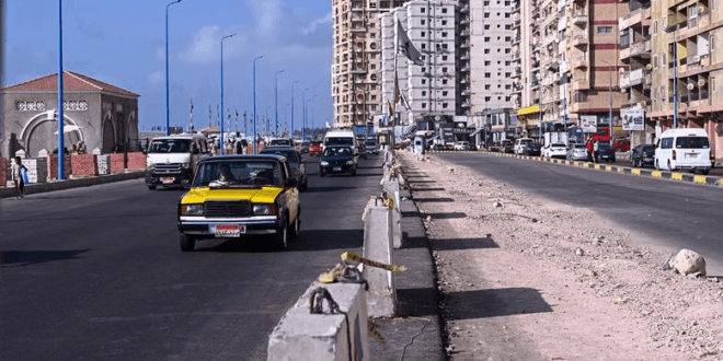 محافظة الإسكندرية وتوسعية طريق الكورنيش