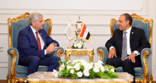 #وزير الخارجية مع مسؤول دولي