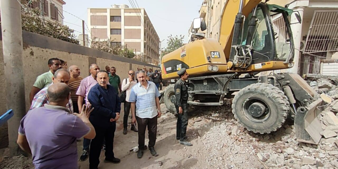 #تفاصيل إنهيار عقار فى اسيوط