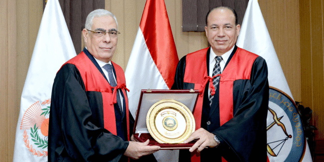 جامعة المنصورة تمنح الدكتوراه الفخرية للنائب العام