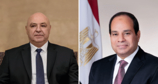 الرئيس السيسي ونظيره اللبناني