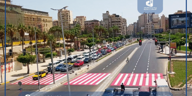 تخطيط شوارع الإسكندرية طبقا للكود المصري