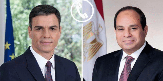 الرئيس السيسي ورئيس وزراء اسبانيا