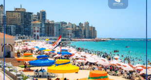 #شواطىء الإسكندرية فى العيد ##