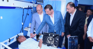 #وزير الزراعة يزرو مسئول حماية الأراضي بعد الأعتداء عليه #